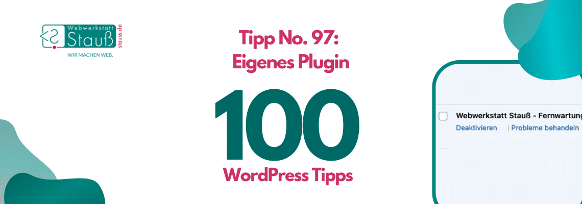 Eigenes WordPress Plugin